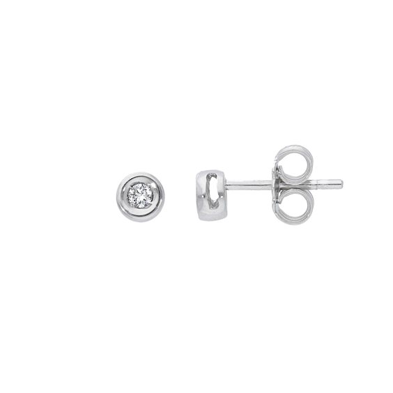 Orecchini Gioielleria Dossena  Donna in Oro Diamante 0.07 Ct 204852 - 204852